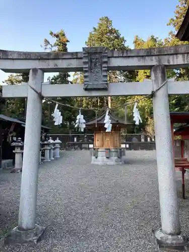 沙沙貴神社の鳥居