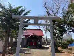 難得龍神社の鳥居