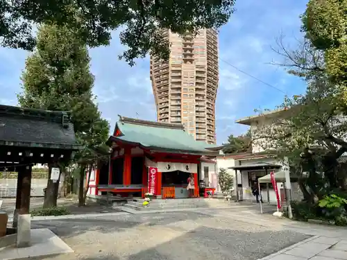 麻布氷川神社の本殿・本堂
