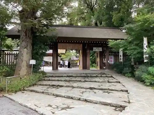 阿佐ヶ谷神明宮の山門・神門