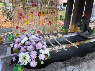 彌彦神社　(伊夜日子神社)の手水舎