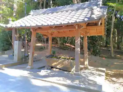 神明社(榎戸神明社)の手水舎