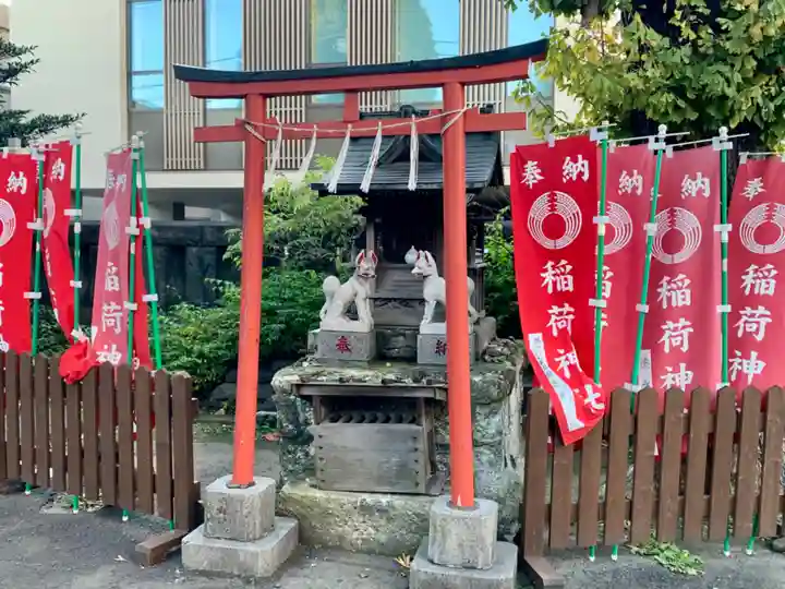麻布氷川神社の末社・摂社