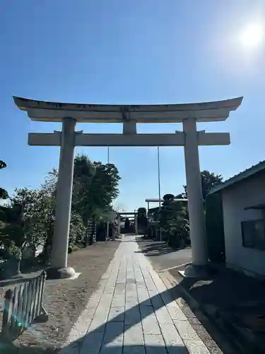 健田須賀神社の鳥居