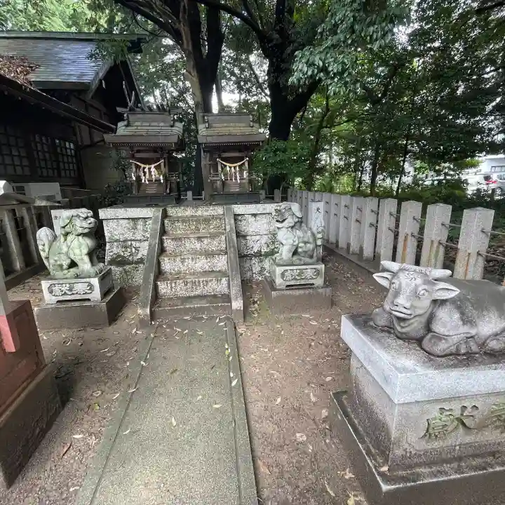 八幡社(柏井町)の末社・摂社