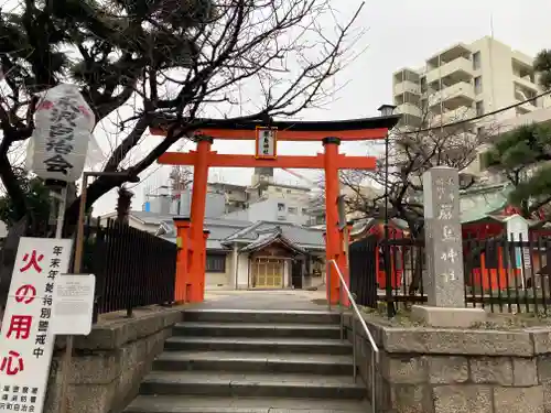 兵庫嚴島神社の鳥居