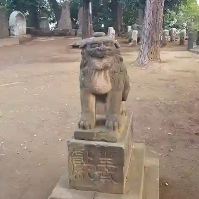 品川神社の狛犬