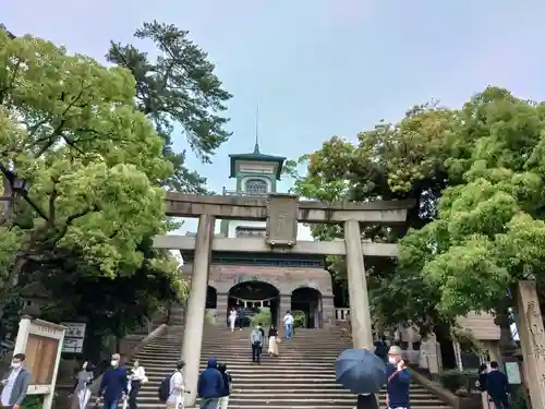 尾山神社の鳥居