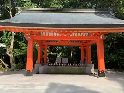 宇佐神宮の手水舎