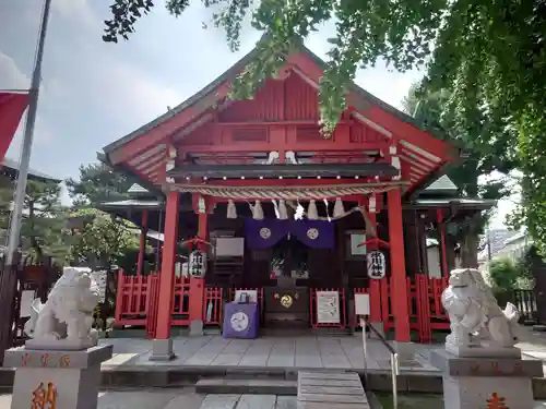 葛飾氷川神社の本殿・本堂