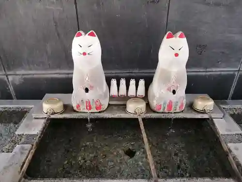 熊本城稲荷神社の手水