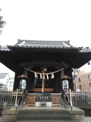 嶺白山神社の本殿・本堂