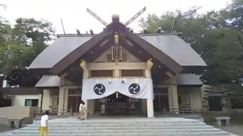 帯廣神社の本殿・本堂