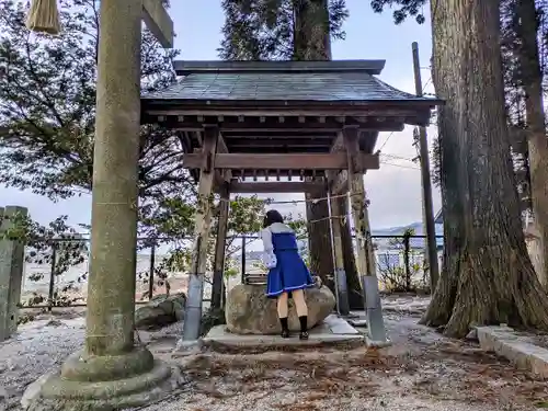 芝宮神社の手水舎