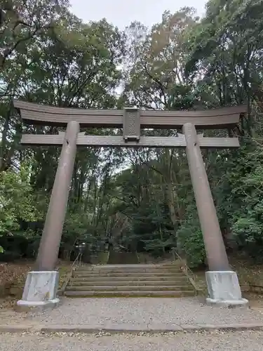 槵觸神社の鳥居