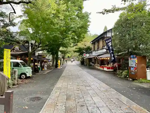 深大寺の景色