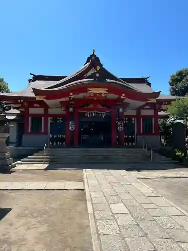 品川神社の本殿・本堂