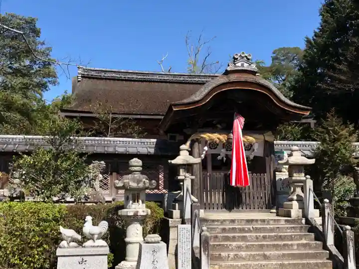 老杉神社の本殿・本堂