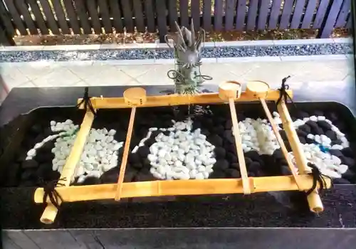 熊野神社の手水舎