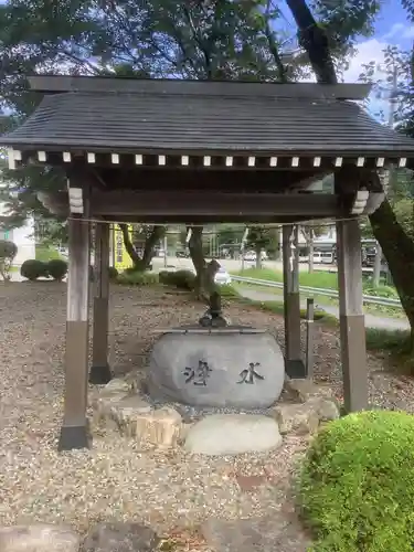 神明神社（石原）の手水