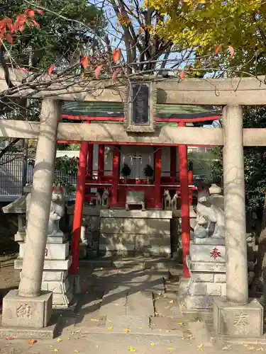 潮田神社の鳥居