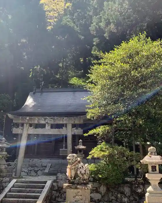 高天彦神社の鳥居