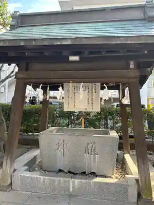 桜神宮の手水舎