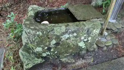 横倉神社の手水舎