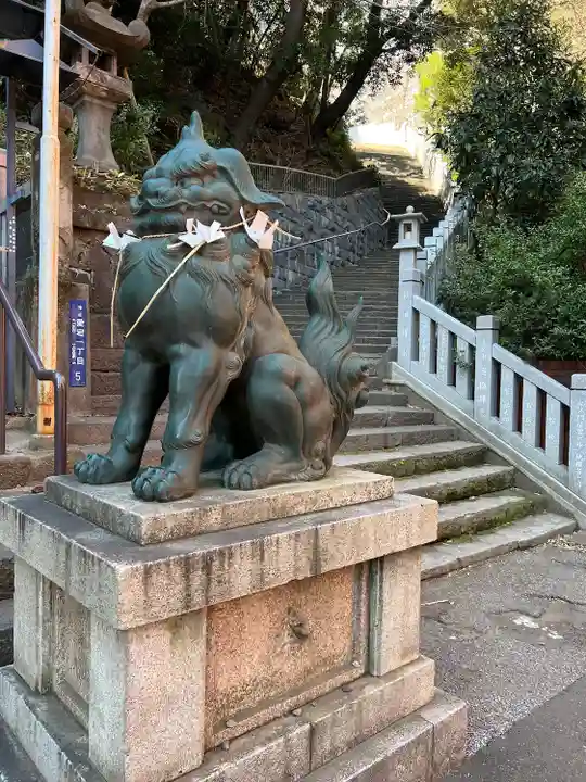 愛宕神社の狛犬