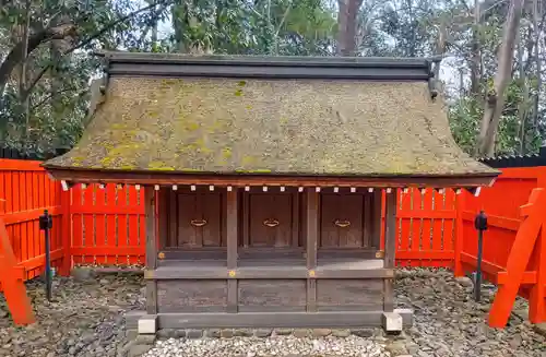 河合神社（鴨川合坐小社宅神社）の末社・摂社