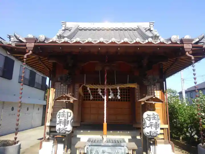 長門鎮守八幡神社の本殿・本堂