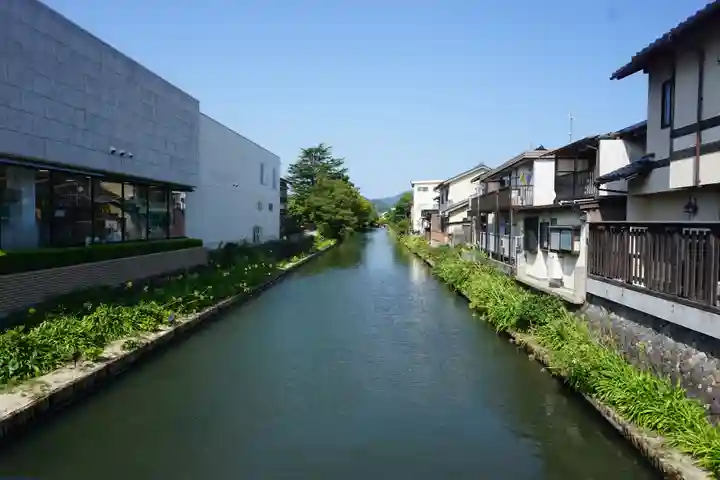 松江宗忠神社の周辺