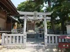 秋津神社の鳥居