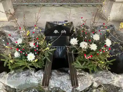 滋賀県護国神社の手水舎