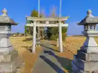 八幡社の鳥居