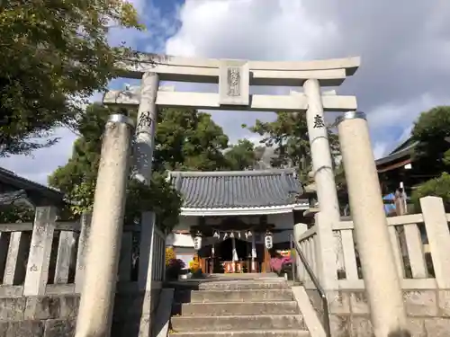 水堂須佐男神社の鳥居