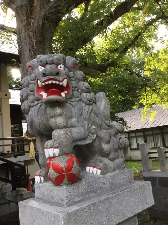 豊平神社の狛犬