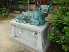 片埜神社の狛犬