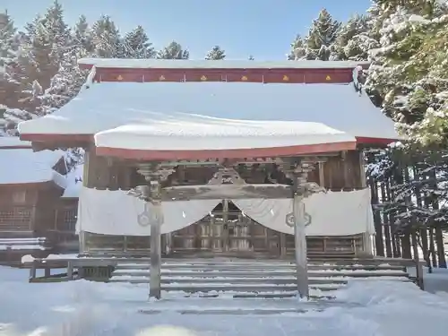 網走神社の本殿