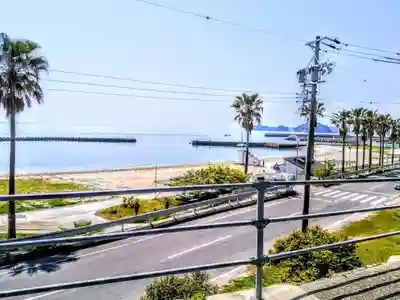 日間賀神社の周辺