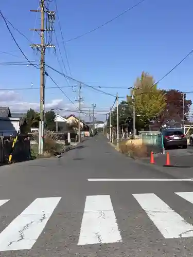 白山神社の周辺