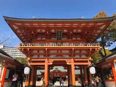 生田神社の山門・神門