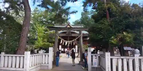 行田八幡神社の鳥居