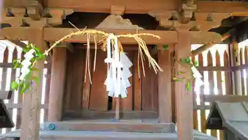 八幡社の本殿・本堂