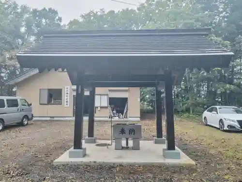 伏古神社の手水