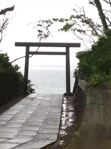 酒列磯前神社の鳥居