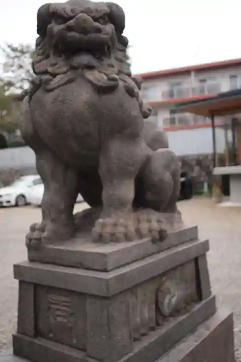 簸川神社の狛犬