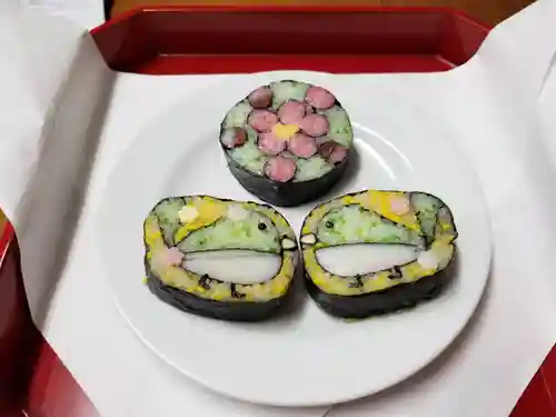 伏木香取神社の食事