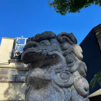 江島杉山神社の狛犬