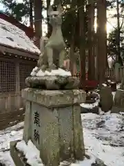 志和古稲荷神社の狛犬